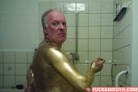 Golden  Enema Bodypaint villein Gerard